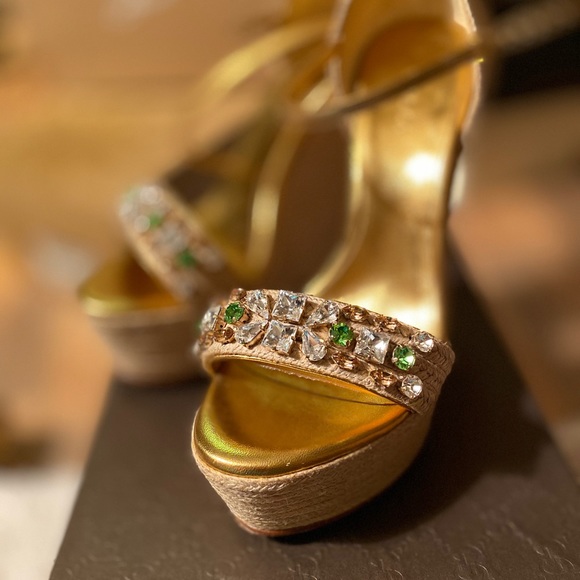 Gucci wedges with crystals - Picture 6 of 10